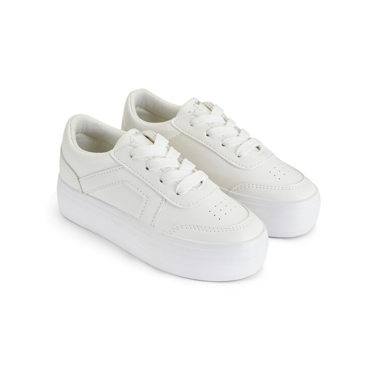 ADee A'Dee SS25 Patty Platfrom Trainer - Bright White