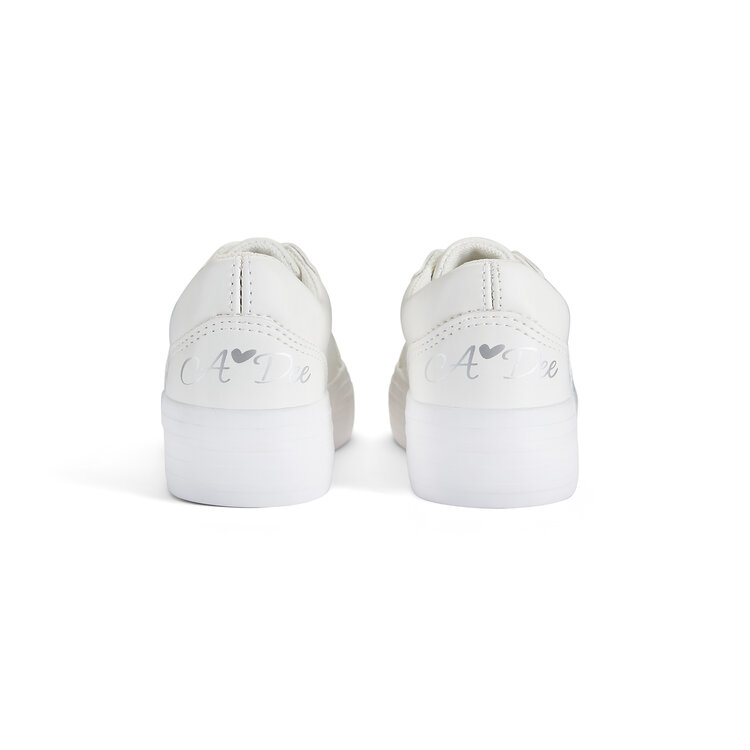 ADee A'Dee SS25 Patty Platfrom Trainer - Bright White