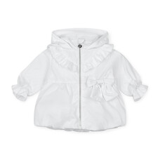 Little A Little A SS25 Bobbie Hooded Bow Jacket