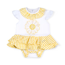 Little A Little A SS25 Billie Daisy Jersey Romper