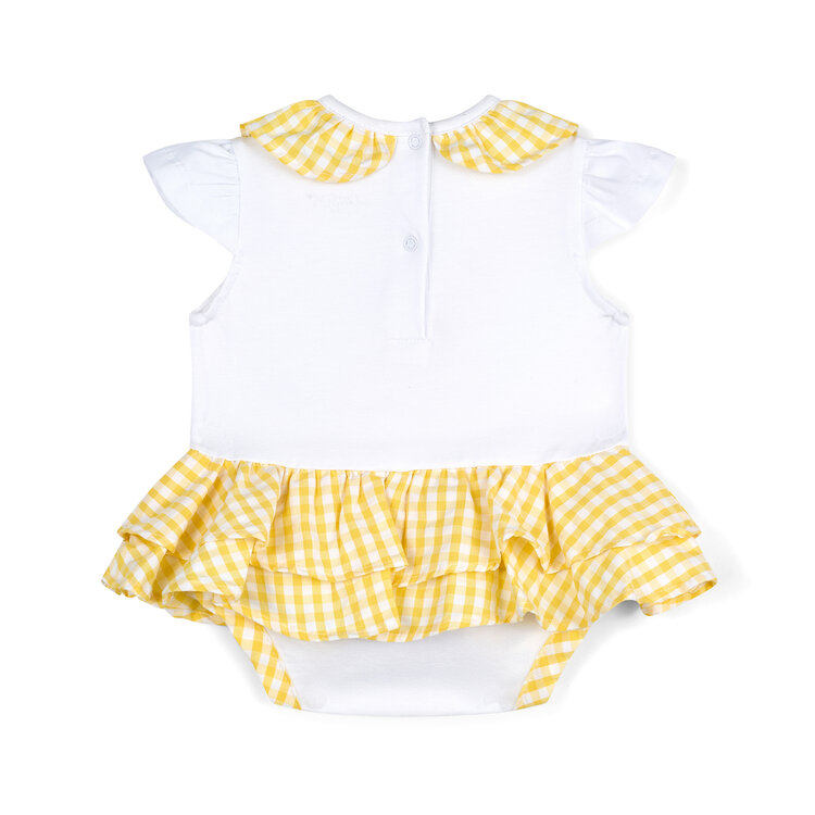 Little A Little A SS25 Billie Daisy Jersey Romper