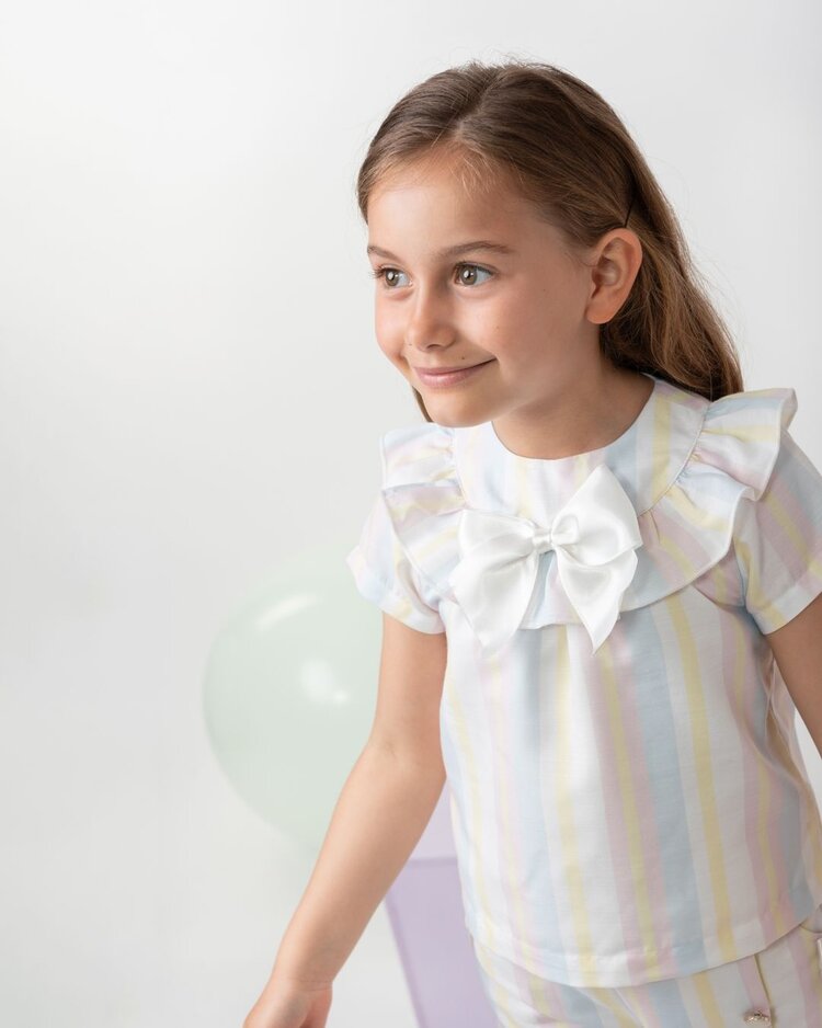 Caramelo SS25 Sweet Stripes Short Set - 389003