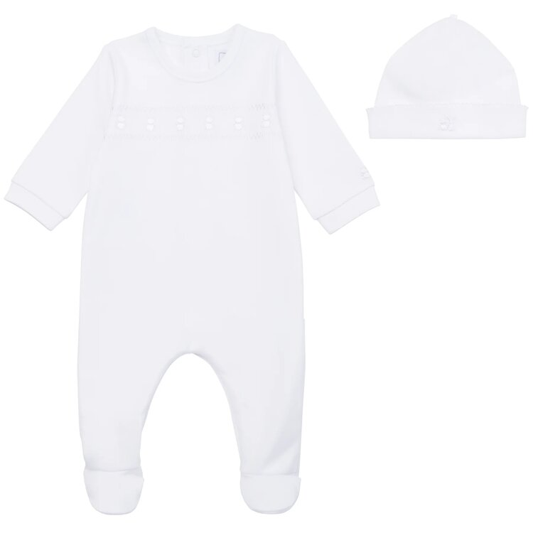 Emile et Rose Emile et Rose SS25 Heath Teddy Babygrow & Hat