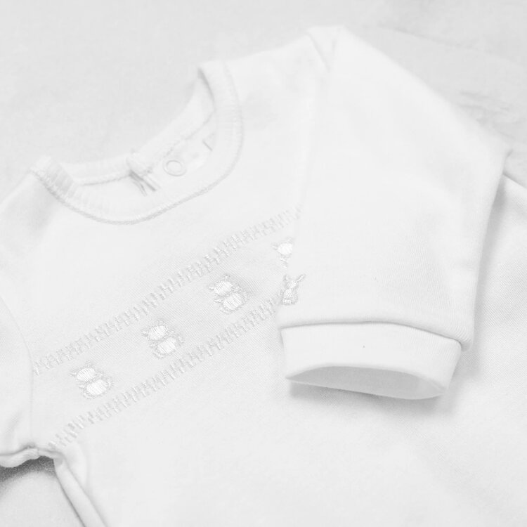 Emile et Rose Emile et Rose SS25 Heath Teddy Babygrow & Hat