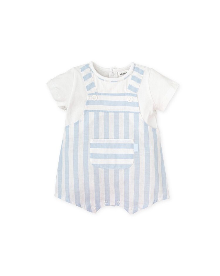 Tutto Piccolo Tutto Piccolo SS25 Stripe Romper - 2422
