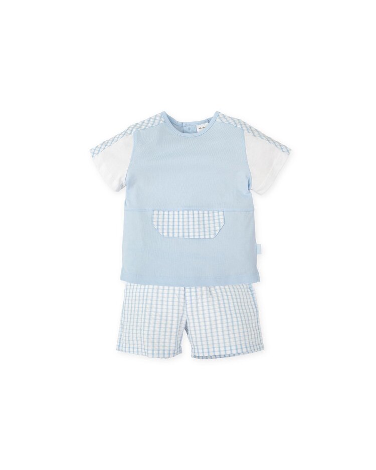 Tutto Piccolo Tutto Piccolo SS25 Checked Short Set - 2700