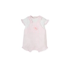 Tutto Piccolo Tutto Piccolo SS25 Checked Romper - 2433