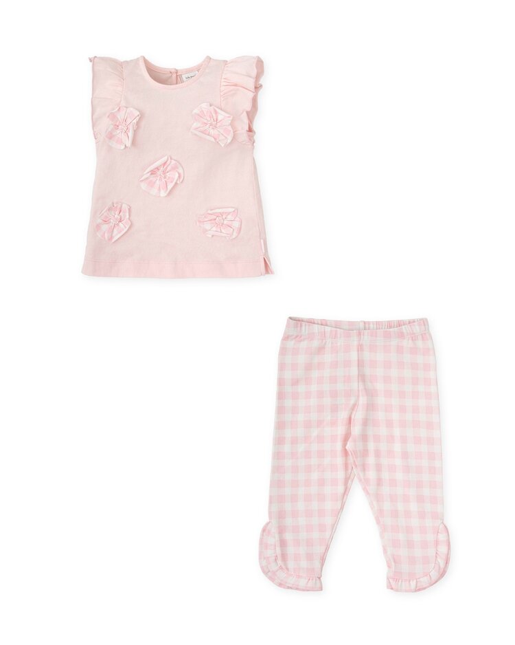 Tutto Piccolo Tutto Piccolo SS25 Flower Legging Set - 2737