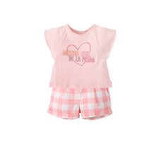 Agatha Ruiz de la Prada Agatha Ruiz de la Prada SS25 Gingham Short Set - 8707