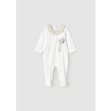 Mayoral Mayoral SS25 Stripe Detail Babygrow - 1747