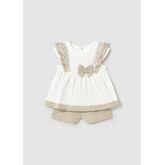 Mayoral Mayoral SS25 Linen Short Set - 1236