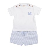 Mintini Mintini SS25 Stripe Short Set - MB6315