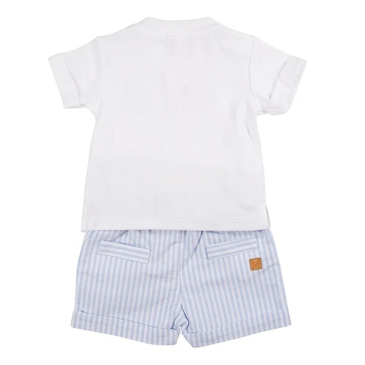 Mintini Mintini SS25 Stripe Short Set - MB6315