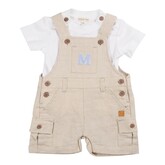Mintini Mintini SS25 Dungaree Set - MB6314C