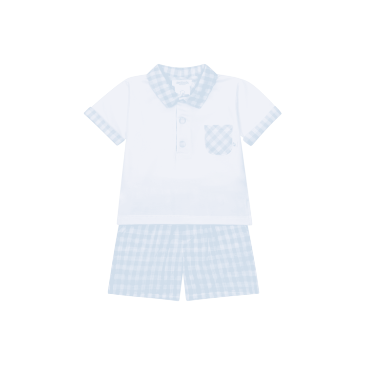 Deolinda Deolinda SS25 Miguel Gingham Short Set - 25803