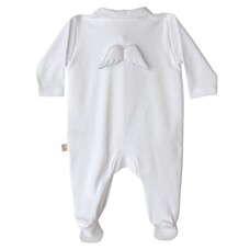 Baby Gi Baby Gi SS25 Cotton Angel Wing Babygrow - AG530