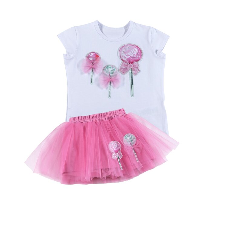 DAGA Daga SS25 Lollipop Skirt Set - M10130/M10131