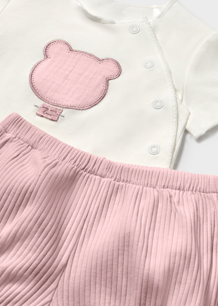 Mayoral Mayoral SS25 Bear Short Set - 1259