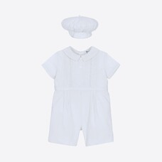 Sarah Louise Sarah Louise SS25 Romper & Cap - C3002