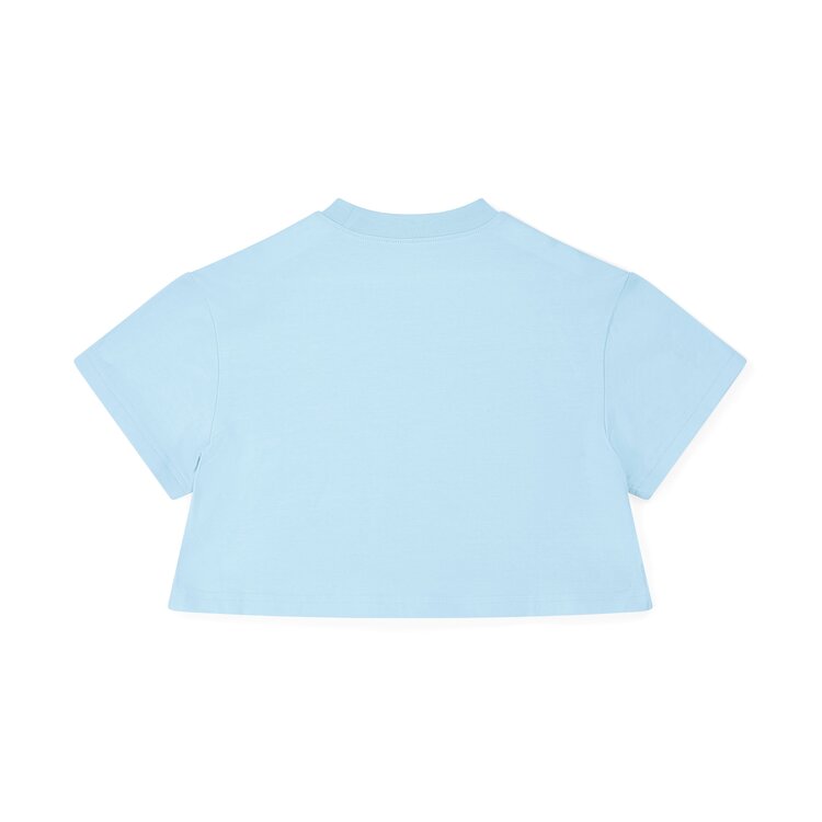 Bonini by A*Dee Bonini by A*Dee SS25 Shine Cropped Logo T-Shirt