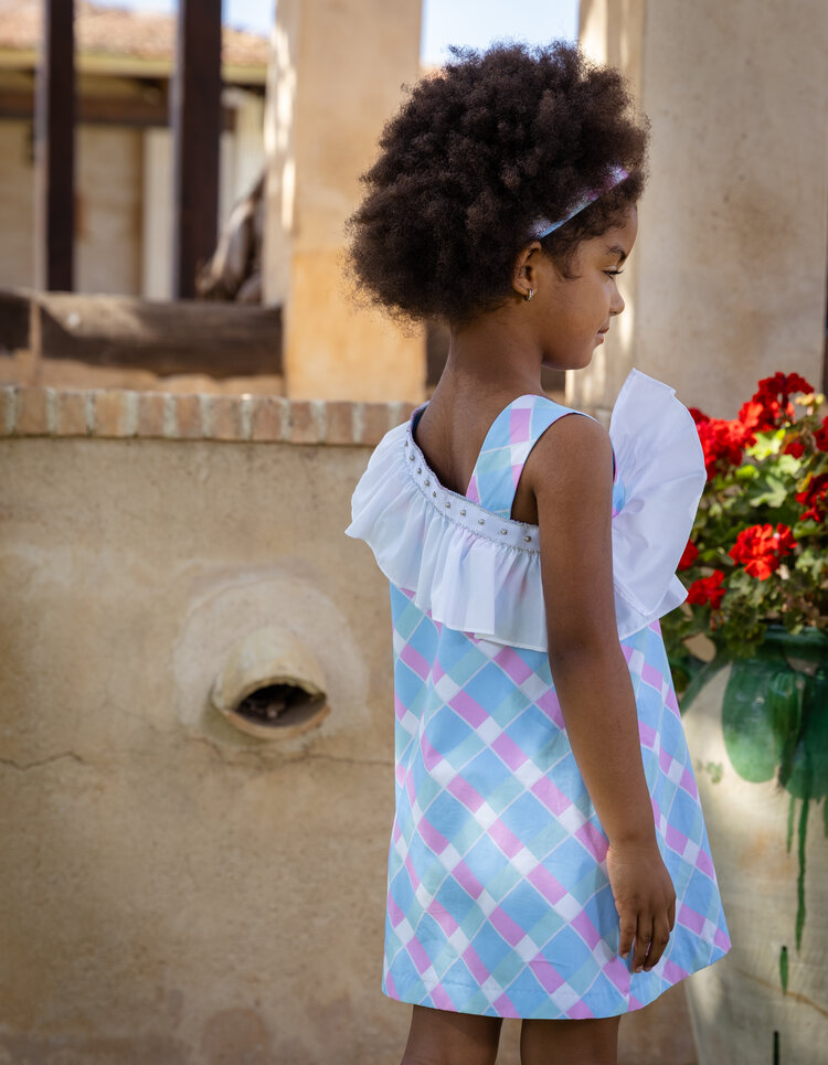 Rochy Rochy SS25 Barby Checked Dress - 25360