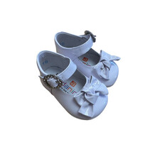 Andanine Girls Bow Knot Pram Shoe- 251001-3