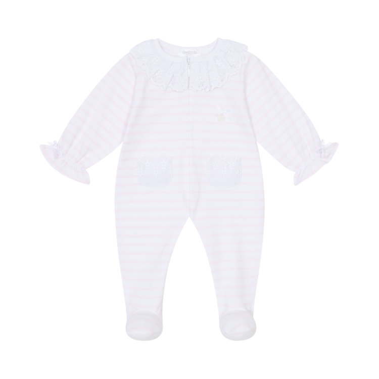 Deolinda Deolinda SS25 Stripe Babygrow - 25127