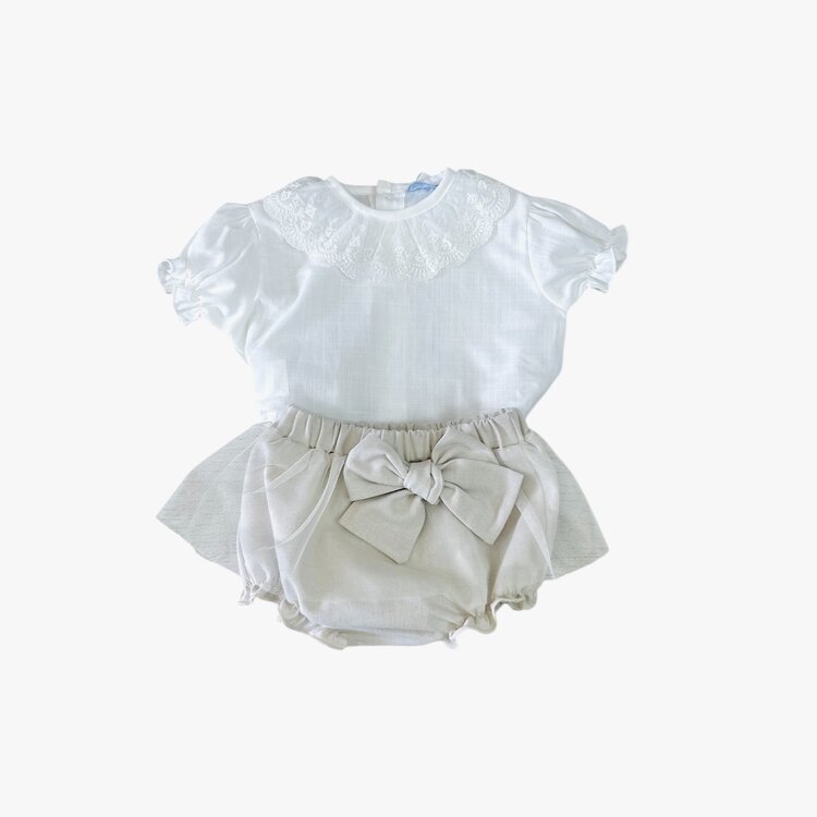 Mac Ilusion Mac Ilusion SS25 Bow Pant Set - 9743