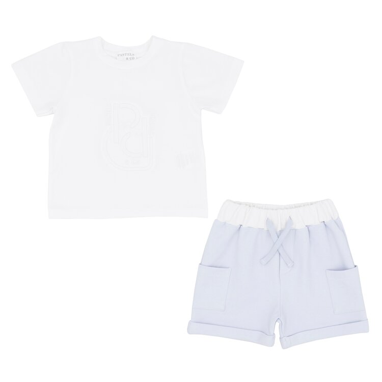 Pastels & Co Pastels & Co SS25 Heston Short Set - PA201G