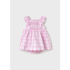 Mayoral Mayoral SS25 Gingham Dress & Pants - 1912