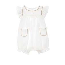Pom Petit Pom Pom Petit Pom SS25 Girls Romper - 5008