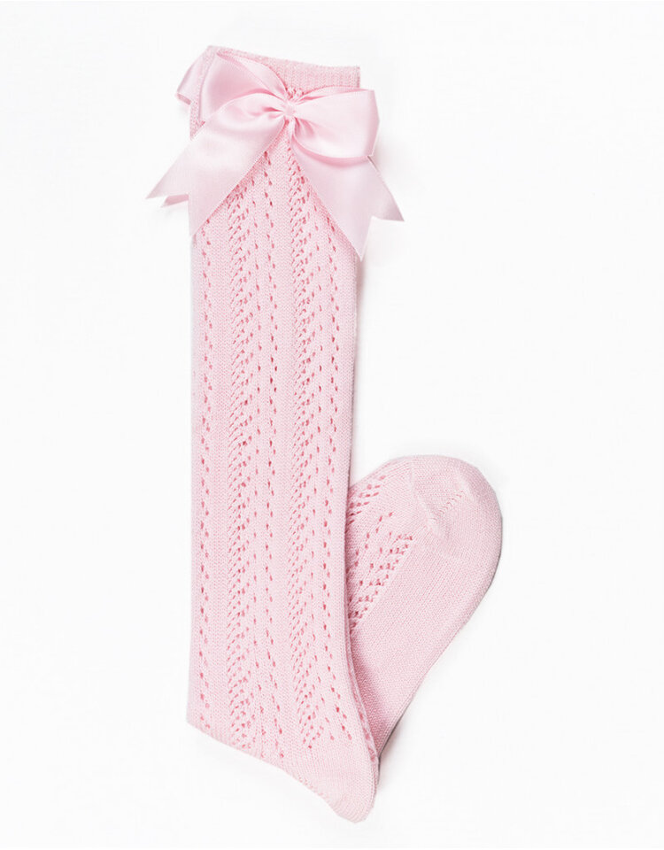 JC Socks Lace Knee High Sock - 31952