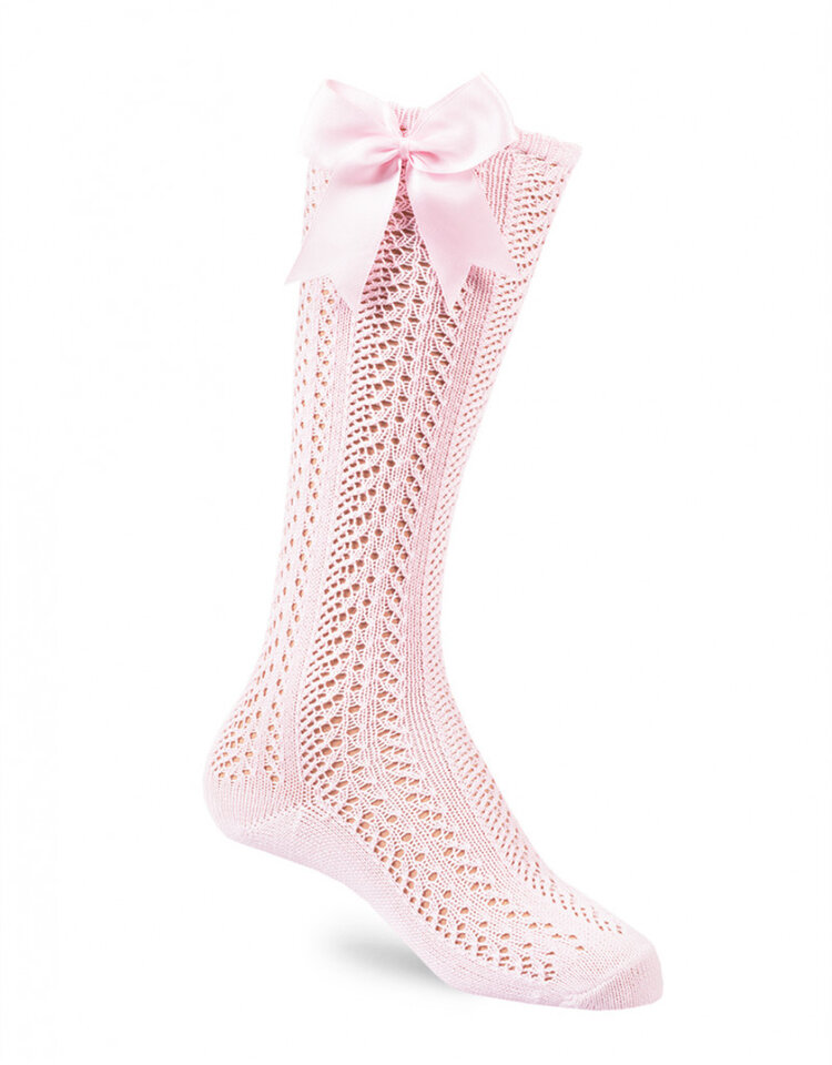 JC Socks Lace Knee High Sock - 31952