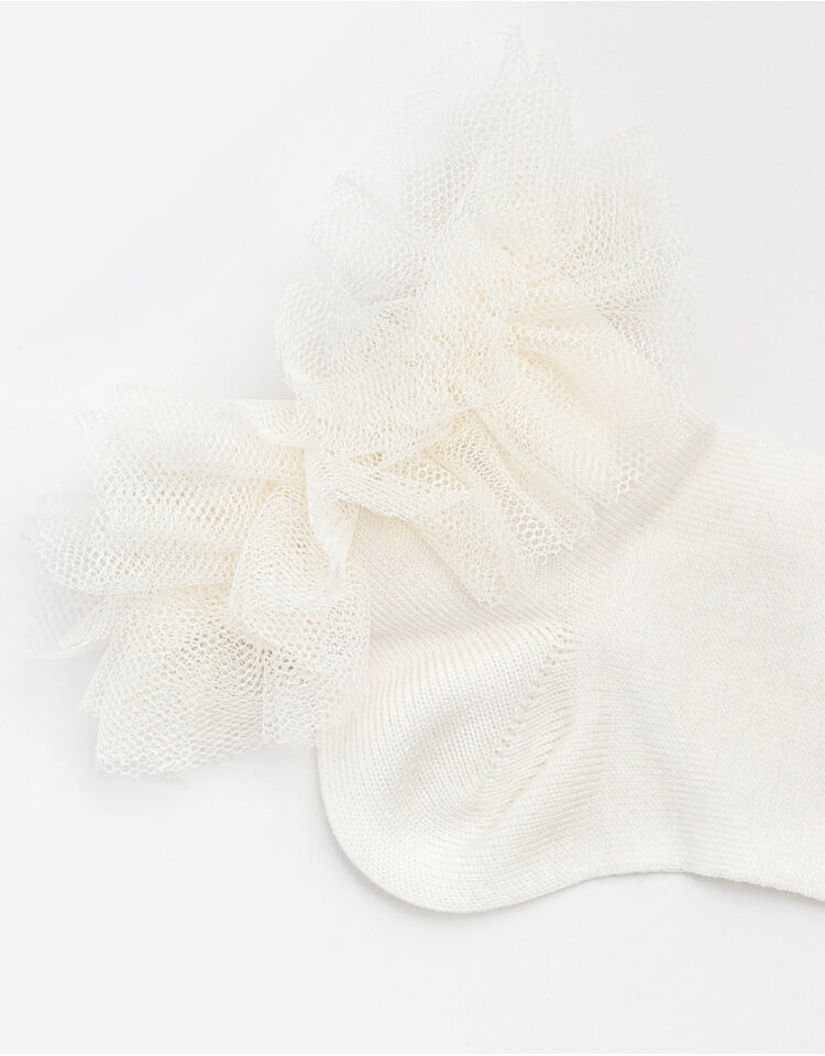 JC Socks JC Socks Tulle Ankle Sock - 32637