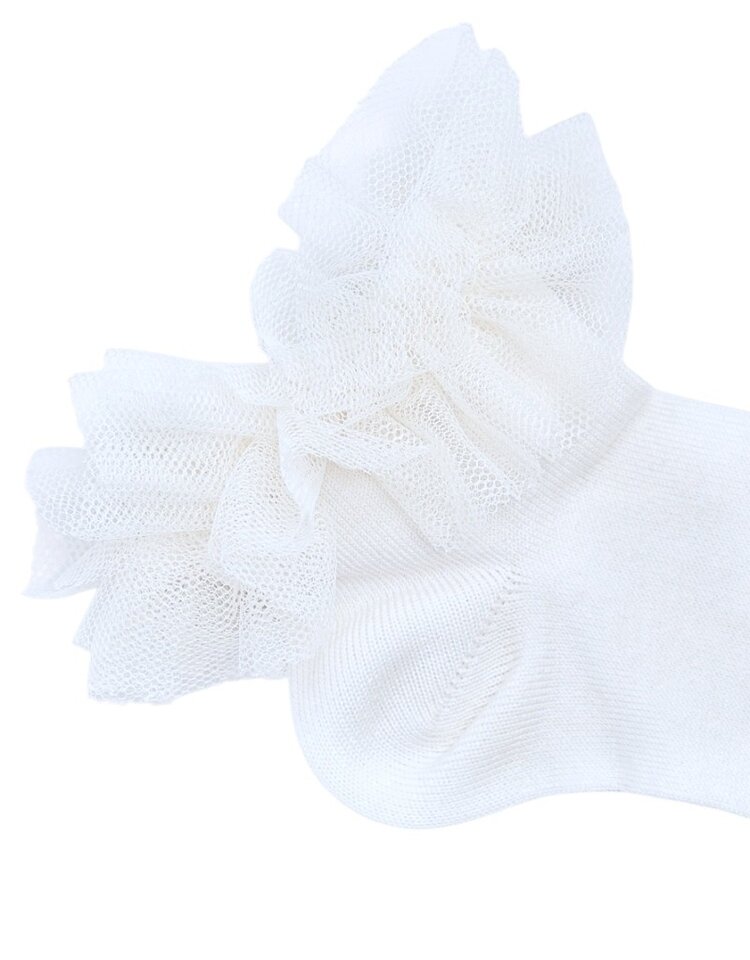 JC Socks JC Socks Tulle Ankle Sock - 32637