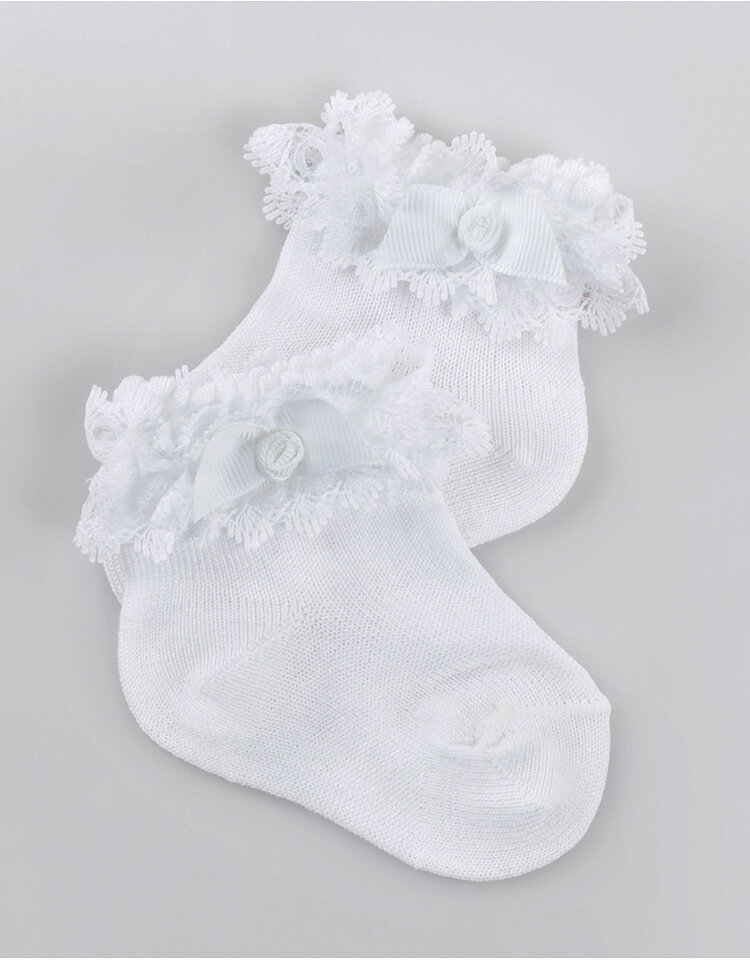 JC Socks Lace Baby Ankle Sock - 30937