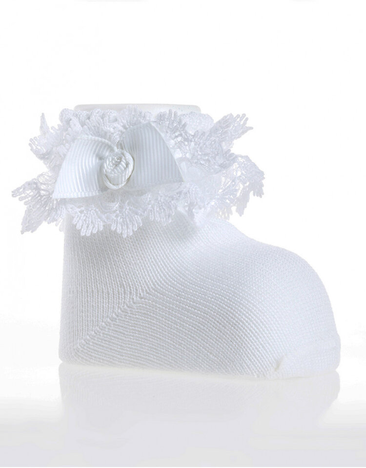 JC Socks Lace Baby Ankle Sock - 30937