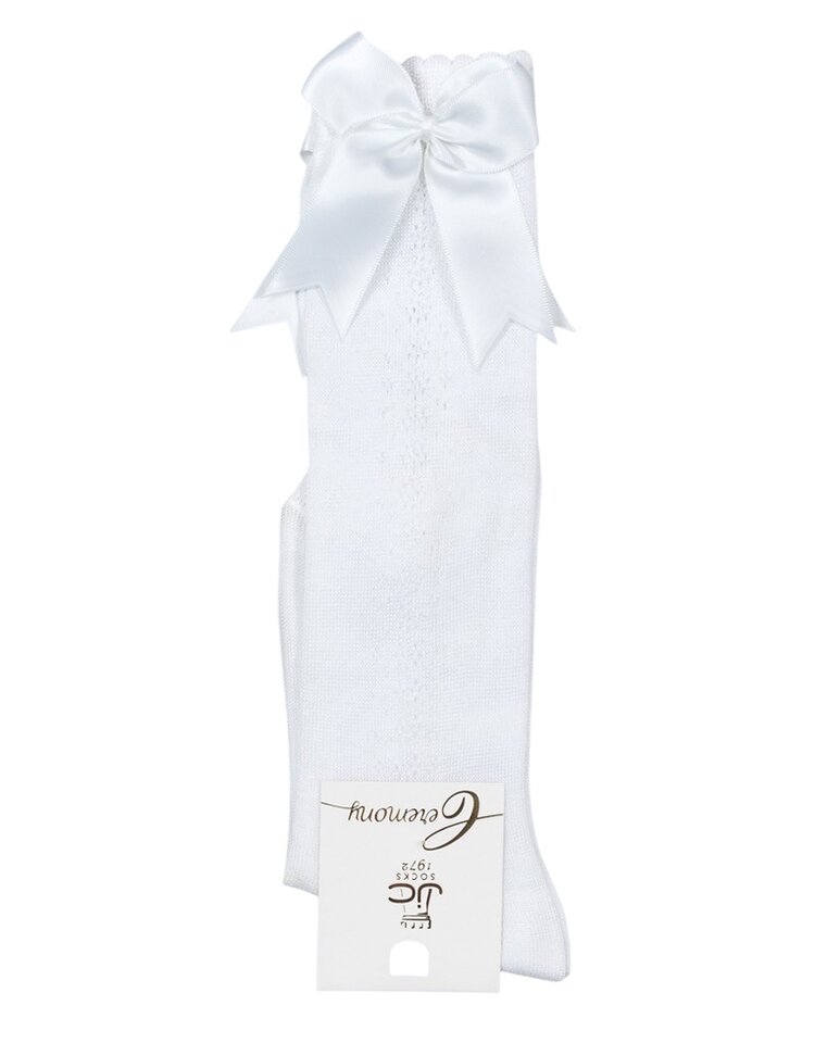 JC Socks JC Socks Bow Knee High Sock - 32711