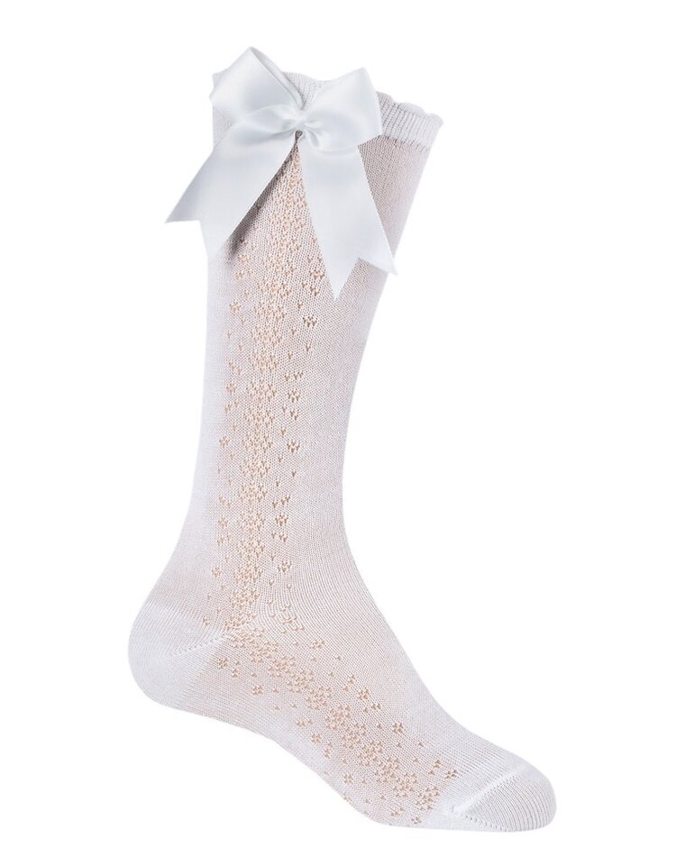JC Socks JC Socks Bow Knee High Sock - 32711