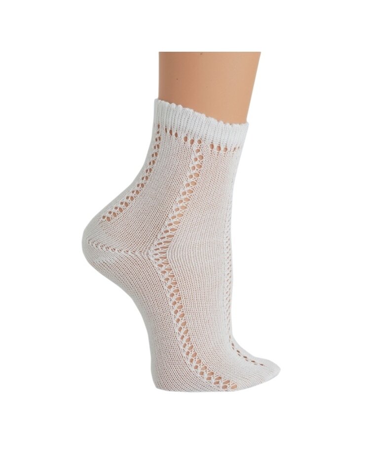 JC Socks JC Socks Openwork Ankle Sock - 32000