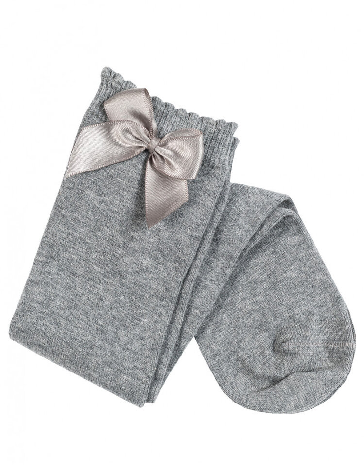 JC Socks JC Socks Bow Knee High Sock - 55000