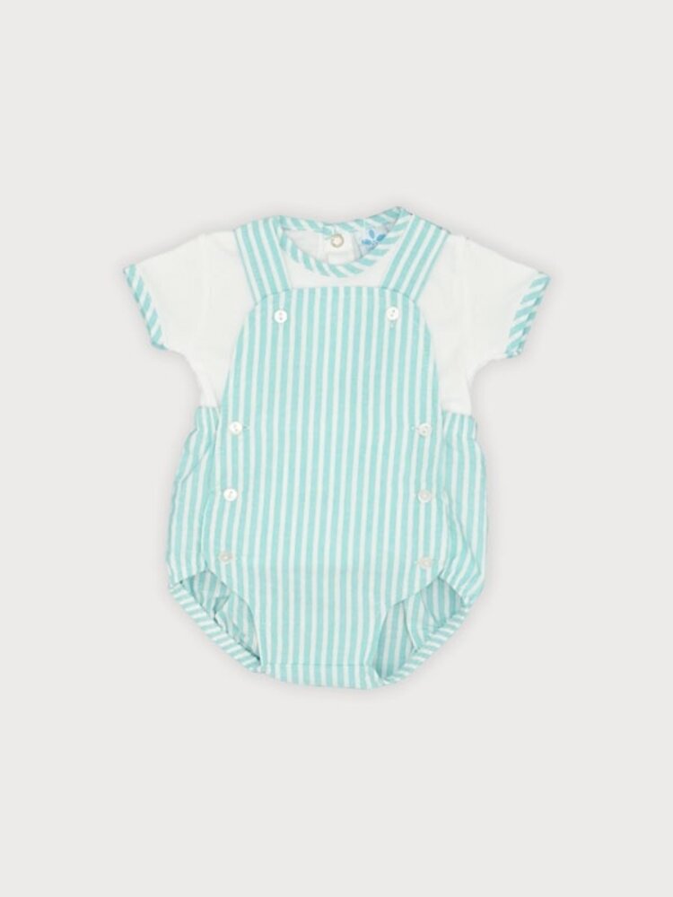 Sardon Sardon SS25 Stripe Romper Set - 25CB-507