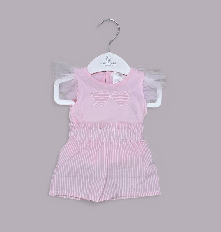 Deolinda Deolinda SS25 Stripe Short Set - 25840