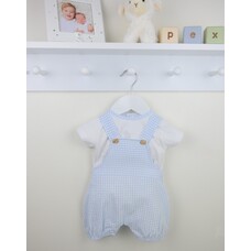 Pex Pex SS25 Buster Gingham Dungaree Set