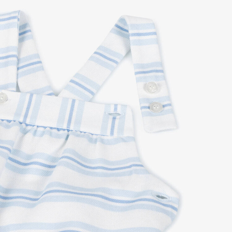 Patachou Patachou SS25 Stripe Dungaree Set - 3071