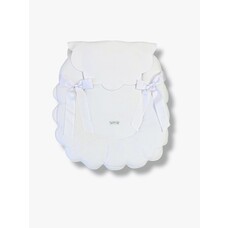 Rosy Fuentes Rosy Fuentes Scalloped Edge Pram Cover