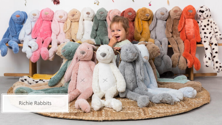 Happy Horse Ritchie Rabbit- Pink- 28cm