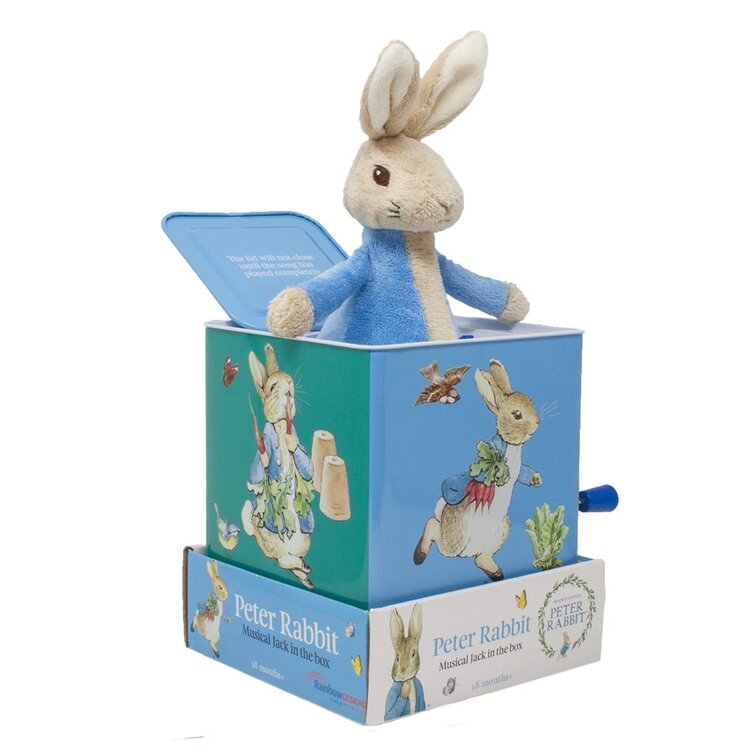 Rainbow Designs RDesigns Peter Rabbit Jack in the Box