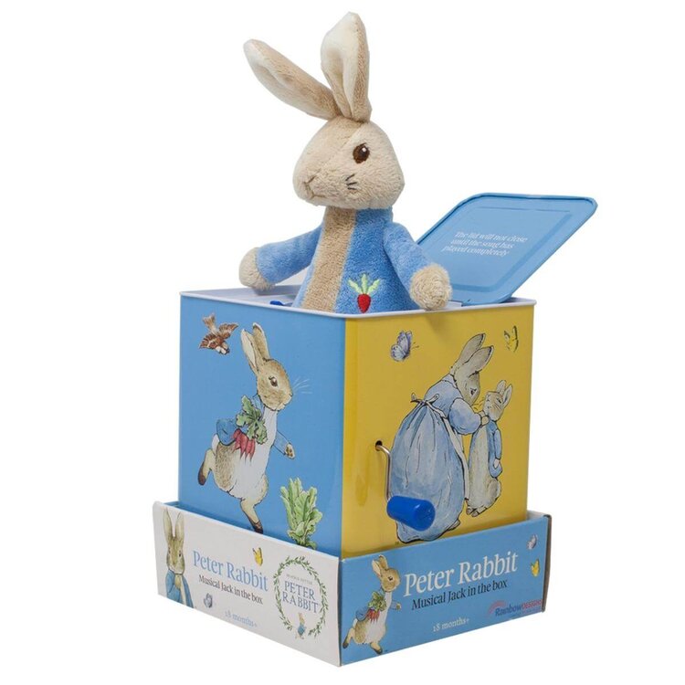 Rainbow Designs RDesigns Peter Rabbit Jack in the Box
