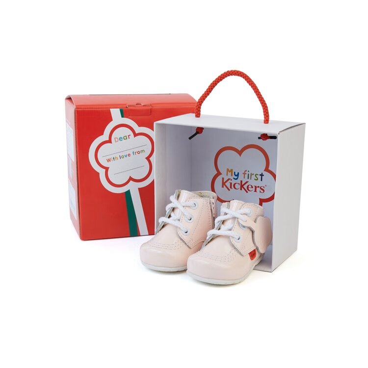 Kickers Kickers Baby Kick Hi Patent Leather